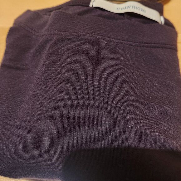 41 Hawthorn Plum Top, Womens Batwing Boat Neck, Size Small - Picture 5 of 5